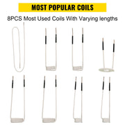 Induction Heater Coil Kit Induction Coils 8PCS For Removing Rusty Bolts V952-ZYXQJBXQ8PC71LL24V0