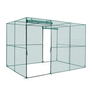 Crop Cage, 2.9 x 1.94 x 1.94 m Plant Protection Tent with Zippered Door, Wind-Resistant Tall Crop Cage, Easy V952-ZZBHZ1PCS120Z3706001V0