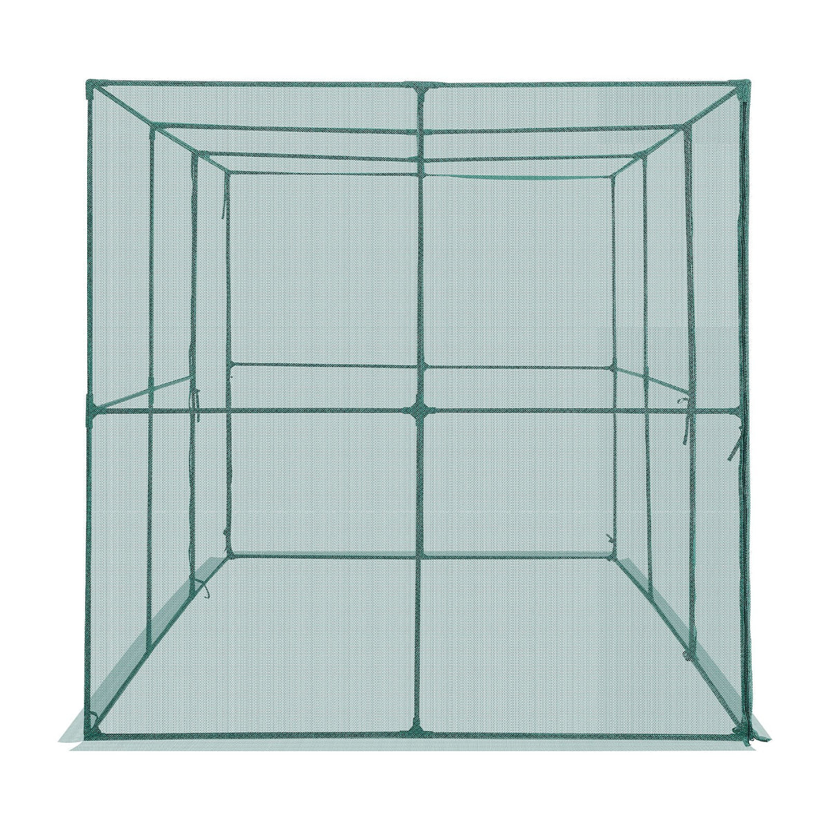 Crop Cage, 2.9 x 1.94 x 1.94 m Plant Protection Tent with Zippered Door, Wind-Resistant Tall Crop Cage, Easy V952-ZZBHZ1PCS120Z3706001V0