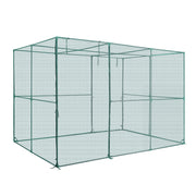 Crop Cage, 2.9 x 1.94 x 1.94 m Plant Protection Tent with Zippered Door, Wind-Resistant Tall Crop Cage, Easy V952-ZZBHZ1PCS120Z3706001V0