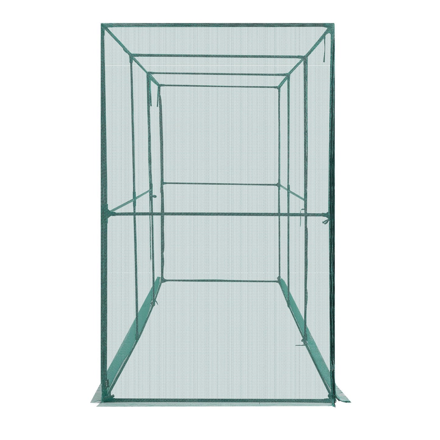 Crop Cage, 3.56 x 1.2 x 1.94 m Plant Protection Tent with Zippered Door, Wind-Resistant Tall Crop Cage, Easy V952-ZZBHZ1PCS144OHU8N001V0