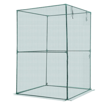 Crop Cage, 1.2 x 1.2 x 1.8 m Plant Protection Tent with Zippered Door, Wind-Resistant Tall Crop Cage, Easy to V952-ZZBHZ1PCS484D8164001V0