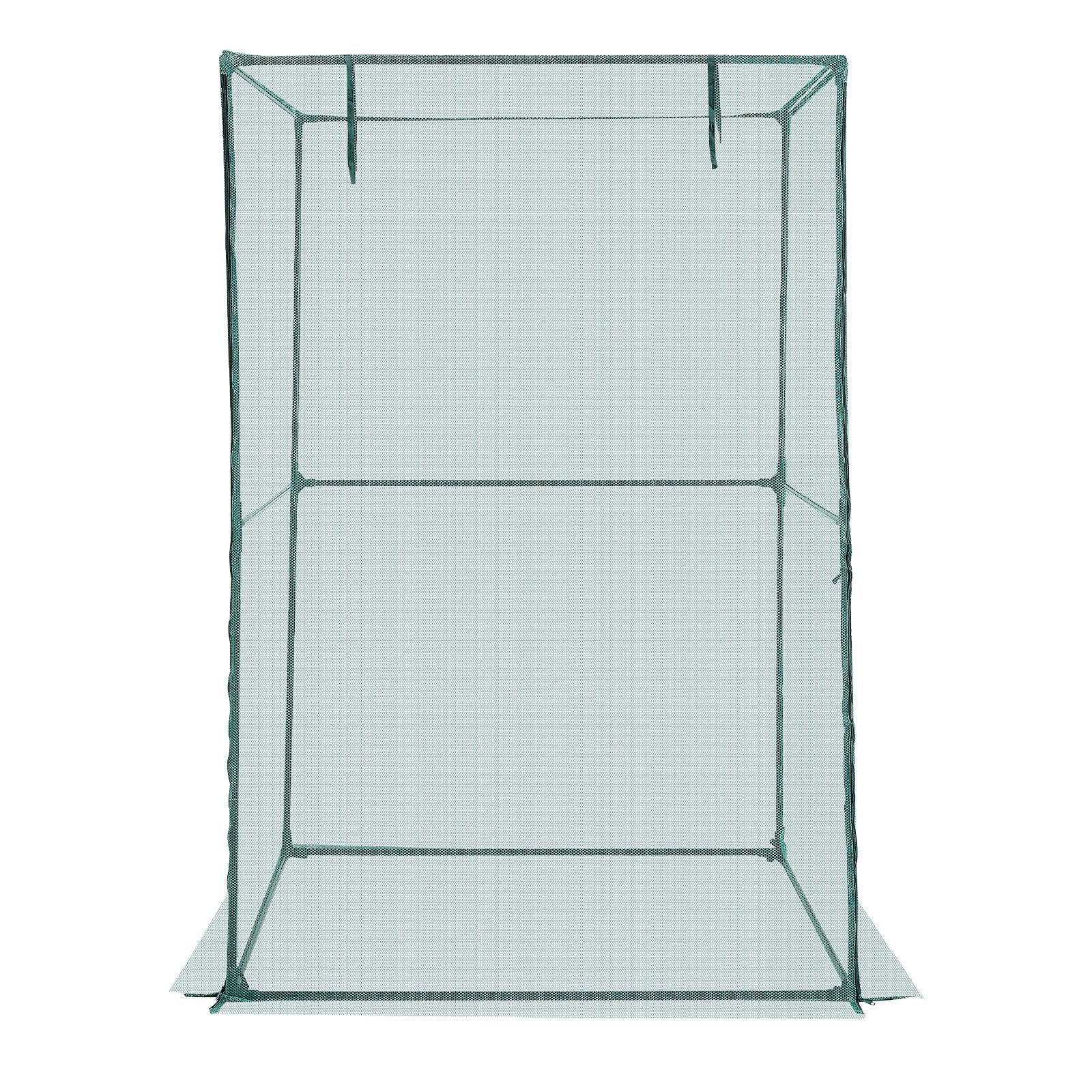 Crop Cage, 1.2 x 1.2 x 1.8 m Plant Protection Tent with Zippered Door, Wind-Resistant Tall Crop Cage, Easy to V952-ZZBHZ1PCS484D8164001V0