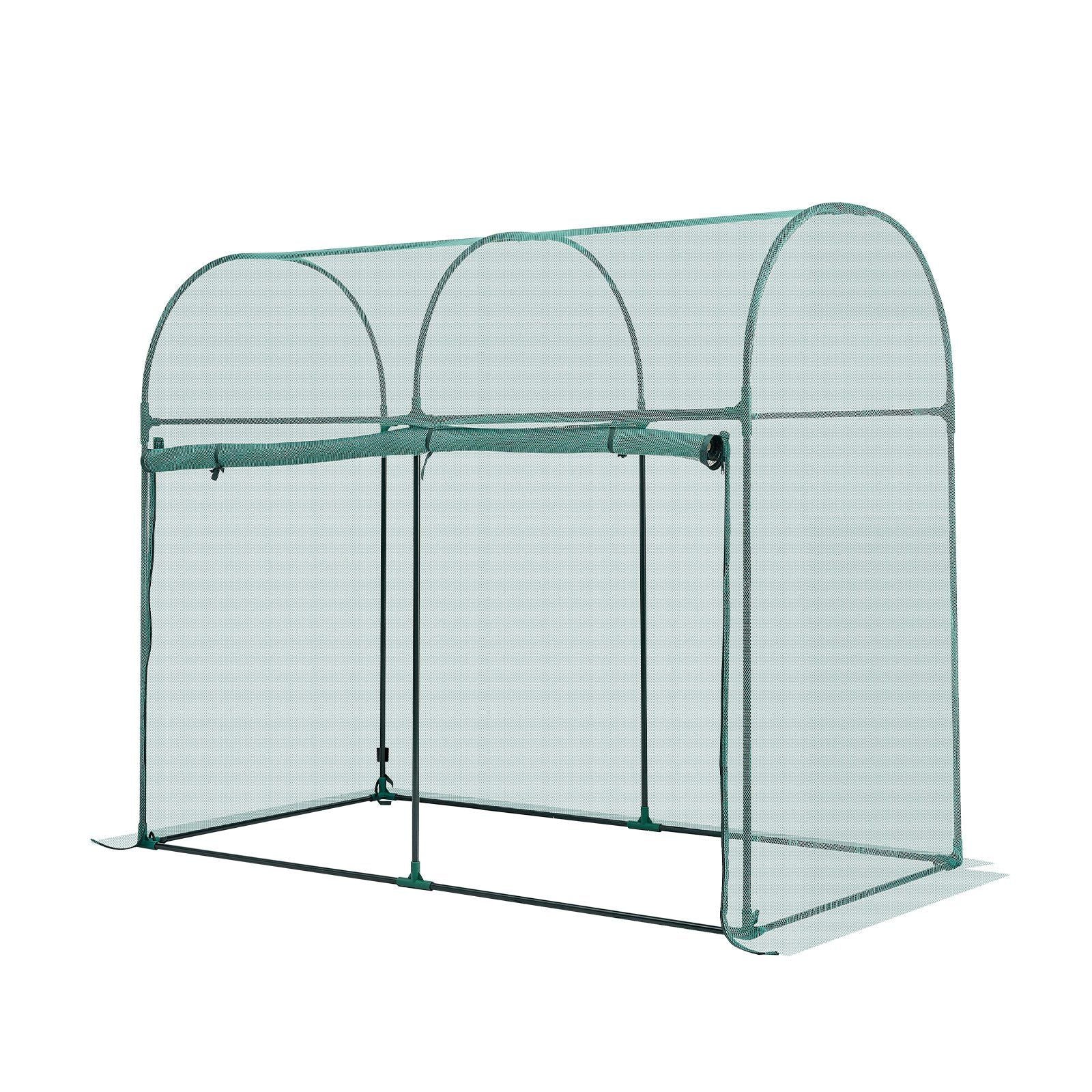 Crop Cage, 1.8 x 0.91 x 1.5 m Plant Protection Tent with Zippered Door, Wind-Resistant Tall Crop Cage, Easy V952-ZZBHZ1PCS733WG3BH001V0