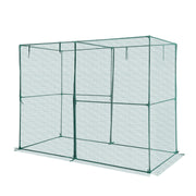 Crop Cage, 2.39 x 1.2 x 1.8 m Plant Protection Tent with Zippered Door, Wind-Resistant Tall Crop Cage, Easy V952-ZZBHZ1PCS984VTPLP001V0