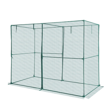 Crop Cage, 2.39 x 1.2 x 1.8 m Plant Protection Tent with Zippered Door, Wind-Resistant Tall Crop Cage, Easy V952-ZZBHZ1PCS984VTPLP001V0