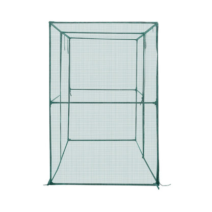 Crop Cage, 2.39 x 1.2 x 1.8 m Plant Protection Tent with Zippered Door, Wind-Resistant Tall Crop Cage, Easy V952-ZZBHZ1PCS984VTPLP001V0