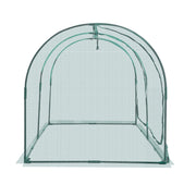 Crop Cage, 2.48 x 1.2 x 1.2 m Plant Protection Tent with Zippered Door, Wind-Resistant Tall Crop Cage, Easy V952-ZZBHZ1PCS984ZQZ2F001V0