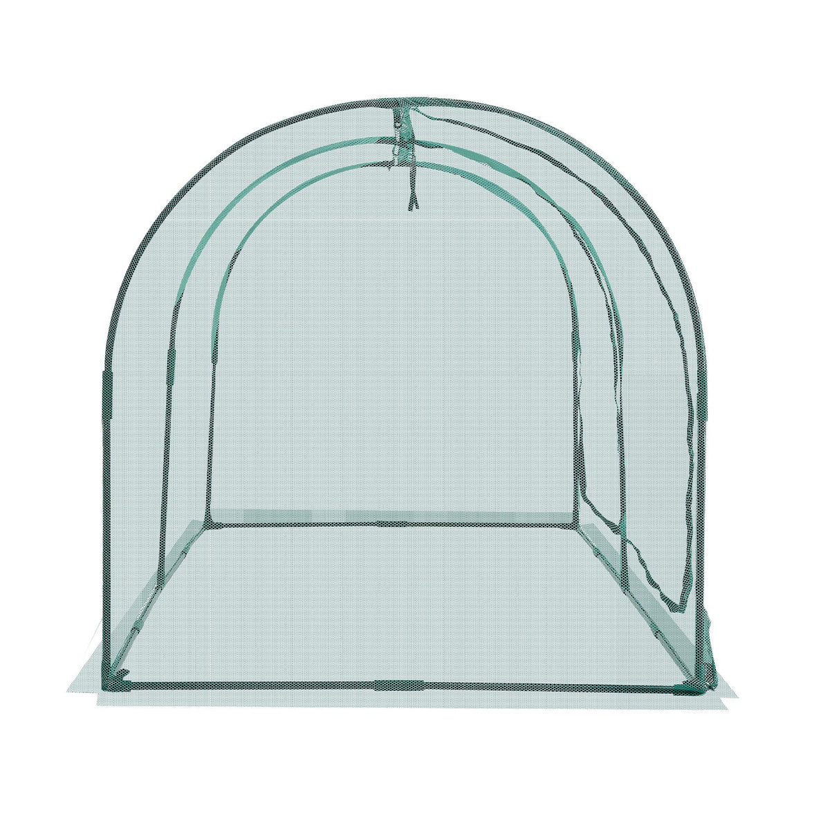 Crop Cage, 2.48 x 1.2 x 1.2 m Plant Protection Tent with Zippered Door, Wind-Resistant Tall Crop Cage, Easy V952-ZZBHZ1PCS984ZQZ2F001V0