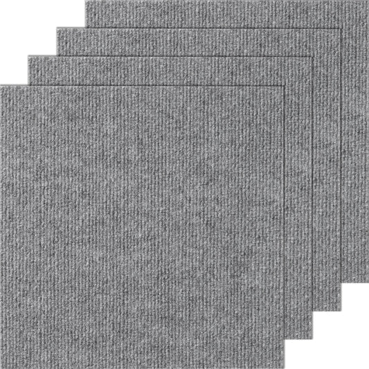 Carpet Tiles Peel and Stick, Squares Self Adhesive Carpet Floor Tile, Soft Padded Carpet Tiles, Easy Install V952-ZZFKDT1212YCO3IJOV0