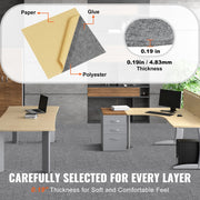 Carpet Tiles Peel and Stick, Squares Self Adhesive Carpet Floor Tile, Soft Padded Carpet Tiles, Easy Install V952-ZZFKDT1212YCO3IJOV0