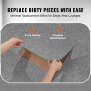 Carpet Tiles Peel and Stick, Squares Self Adhesive Carpet Floor Tile, Soft Padded Carpet Tiles, Easy Install V952-ZZFKDT1212YCO3IJOV0