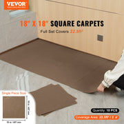 Carpet Tiles Peel and Stick, Squares Self Adhesive Carpet Floor Tile, Soft Padded Carpet Tiles, Easy Install V952-ZZFKDT1818SZ9DKX7V0