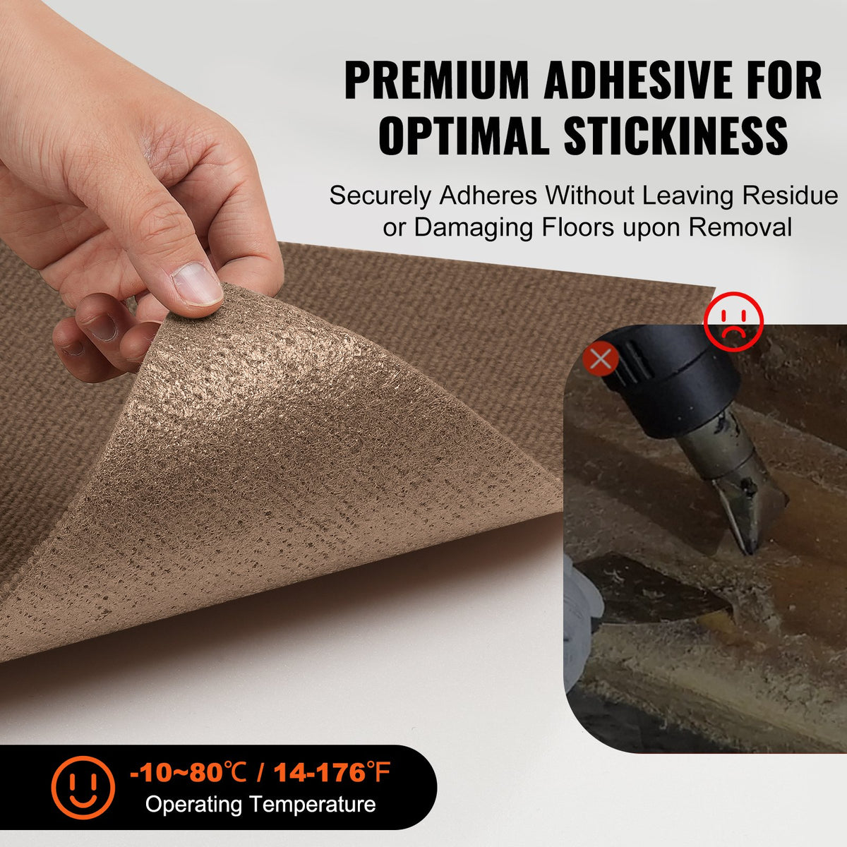Carpet Tiles Peel and Stick, Squares Self Adhesive Carpet Floor Tile, Soft Padded Carpet Tiles, Easy Install V952-ZZFKDT1818SZ9DKX7V0