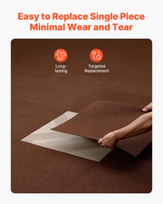 Carpet Tiles 610x610 mm, 20 PCS Peel and Stick Carpet Square Rug, Self Adhesive Commercial Floor Soft Padded V952-ZZFKDT2424INC2GRB001V0