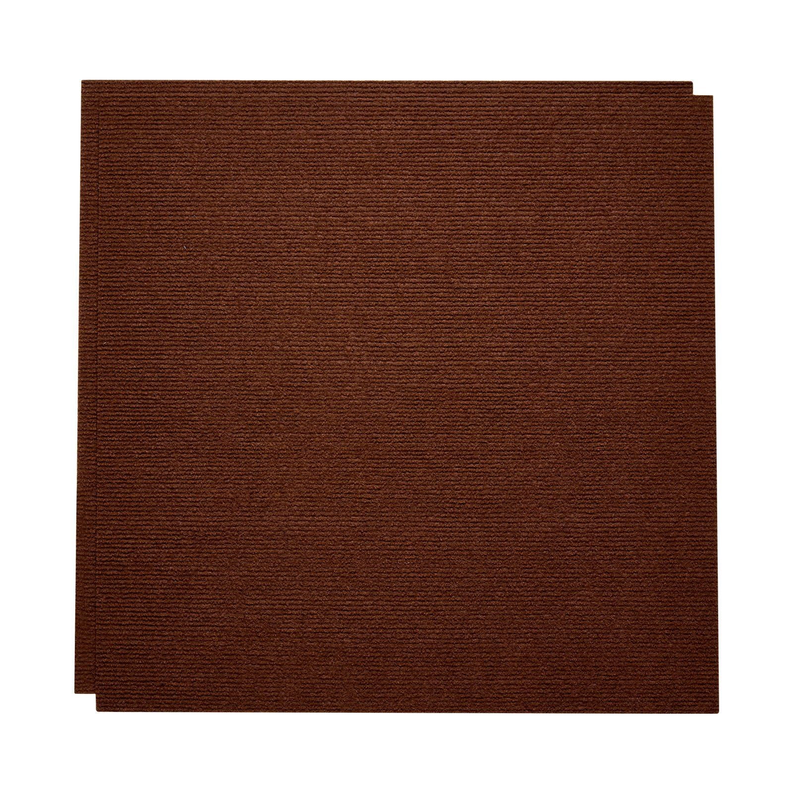 Carpet Tiles 610x610 mm, 20 PCS Peel and Stick Carpet Square Rug, Self Adhesive Commercial Floor Soft Padded V952-ZZFKDT2424INC2GRB001V0
