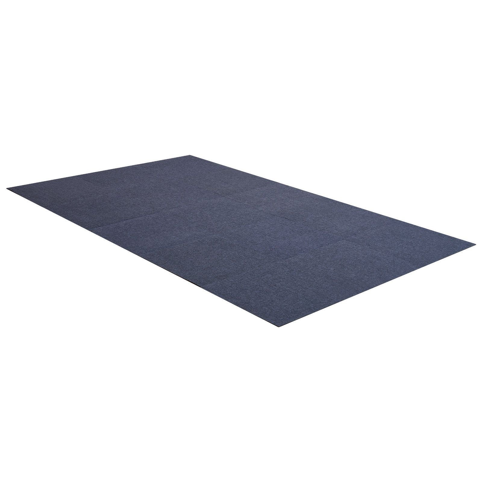 Carpet Tiles 610x610 mm, 15 Pack Peel and Stick Carpet Square Rug, Self Adhesive Commercial Floor Soft Padded V952-ZZFKDT2424INX4DTI001V0