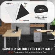 Carpet Tiles Peel and Stick, 24" x 24" Squares Self Adhesive Carpet Floor Tile, Soft Padded Carpet Tiles, V952-ZZFKDT2424YCT8PQDV0