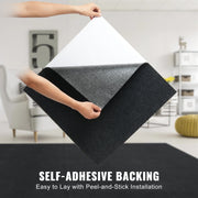 Carpet Tiles Peel and Stick, 24" x 24" Squares Self Adhesive Carpet Floor Tile, Soft Padded Carpet Tiles, V952-ZZFKDT2424YCT8PQDV0