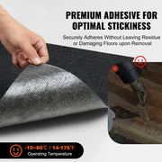 Carpet Tiles Peel and Stick, 24" x 24" Squares Self Adhesive Carpet Floor Tile, Soft Padded Carpet Tiles, V952-ZZFKDT2424YCT8PQDV0