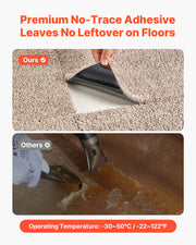 Carpet Tiles 457x457 mm, 10 Pack Carpet Square Rug Detachable & Damage-free, Self Adhesive Home Floor Soft V952-ZZFKDTX1818I3EISJ001V0
