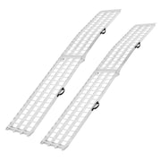 Aluminum Ramps, 2000 lbs, 2Pcs Heavy-duty Ramps with Wider Ramp Surface, Universal Stable Loading Ramp with V952-ZZGPDLZ2000LOI7OBV0