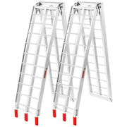 Aluminum Ramp 1500 LBS Foldable Loading Ramps for Pickup Trucks Bed 2 PCS V952-ZZGXPDBL15002MPCQV0