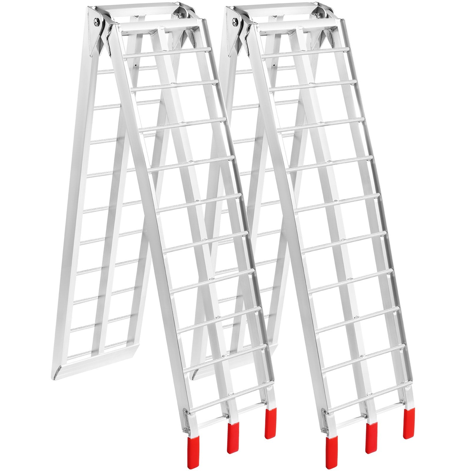 Aluminum Ramp 1500 LBS Foldable Loading Ramps for Pickup Trucks Bed 2 PCS V952-ZZGXPDBL15002MPCQV0