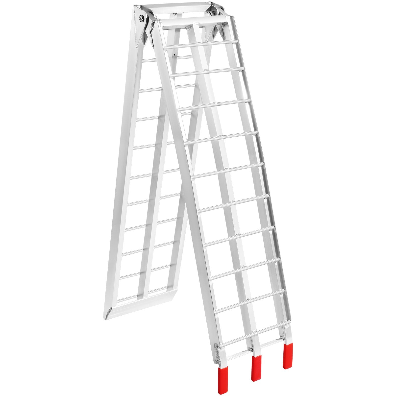 Aluminum Ramp 750 LBS Foldable Loading Ramps for Pickup Trucks Bed 1 Piece V952-ZZGXPDBLZ7501SFCXV0