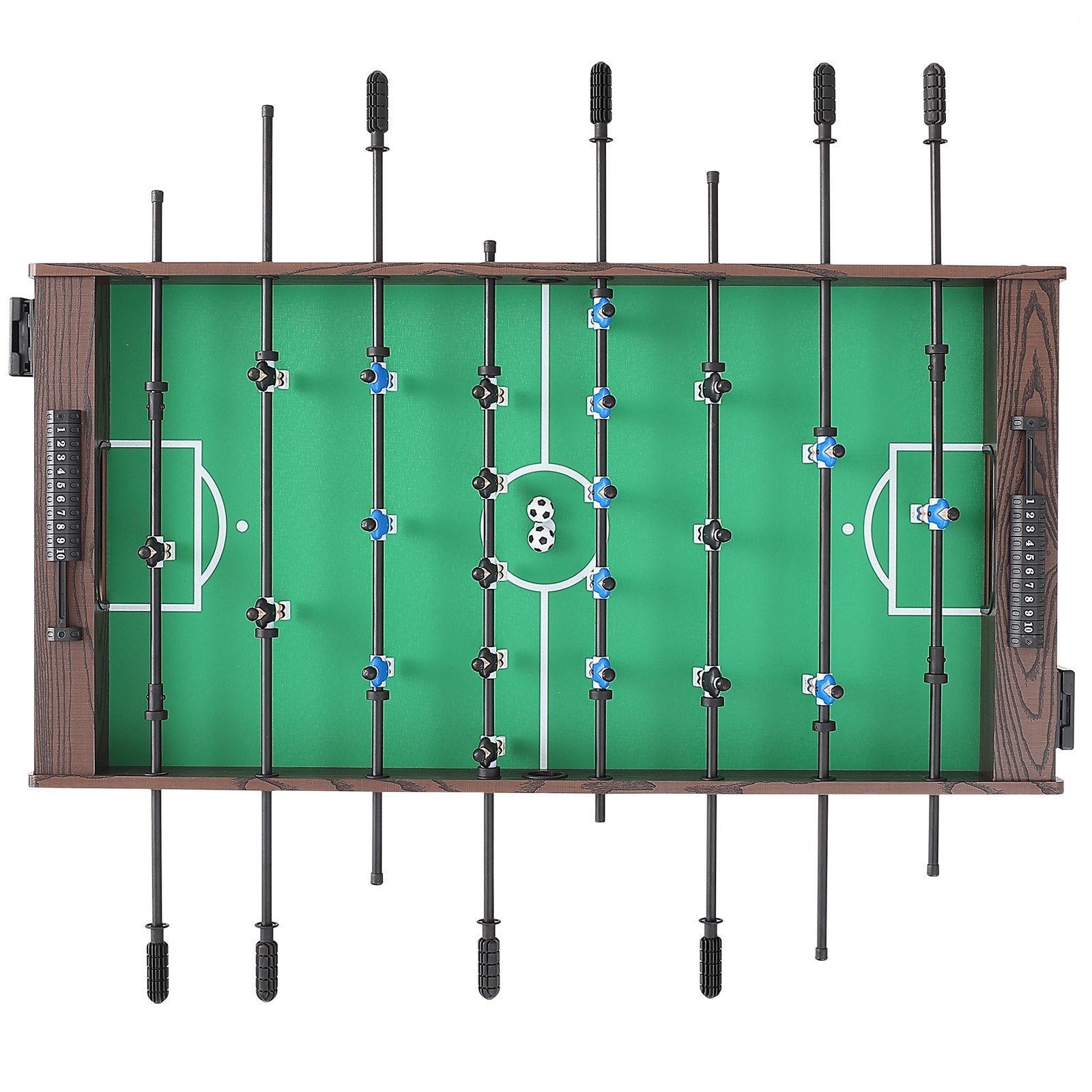 Foosball Table, 48 inch Standard Size Foosball Table, Indoor Full Size Foosball Table for Home, Family, and V952-ZZKZQZ48YCBB86HRRV0