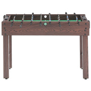 Foosball Table, 48 inch Standard Size Foosball Table, Indoor Full Size Foosball Table for Home, Family, and V952-ZZKZQZ48YCBB86HRRV0