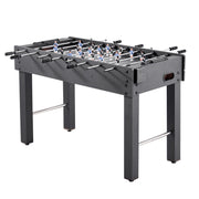 Foosball Table, 121 cm Standard Size Table, Indoor Full Size Foosball Tables for Home, Family, and Game Room, V952-ZZKZQZ48YCHSUEDA6003V0