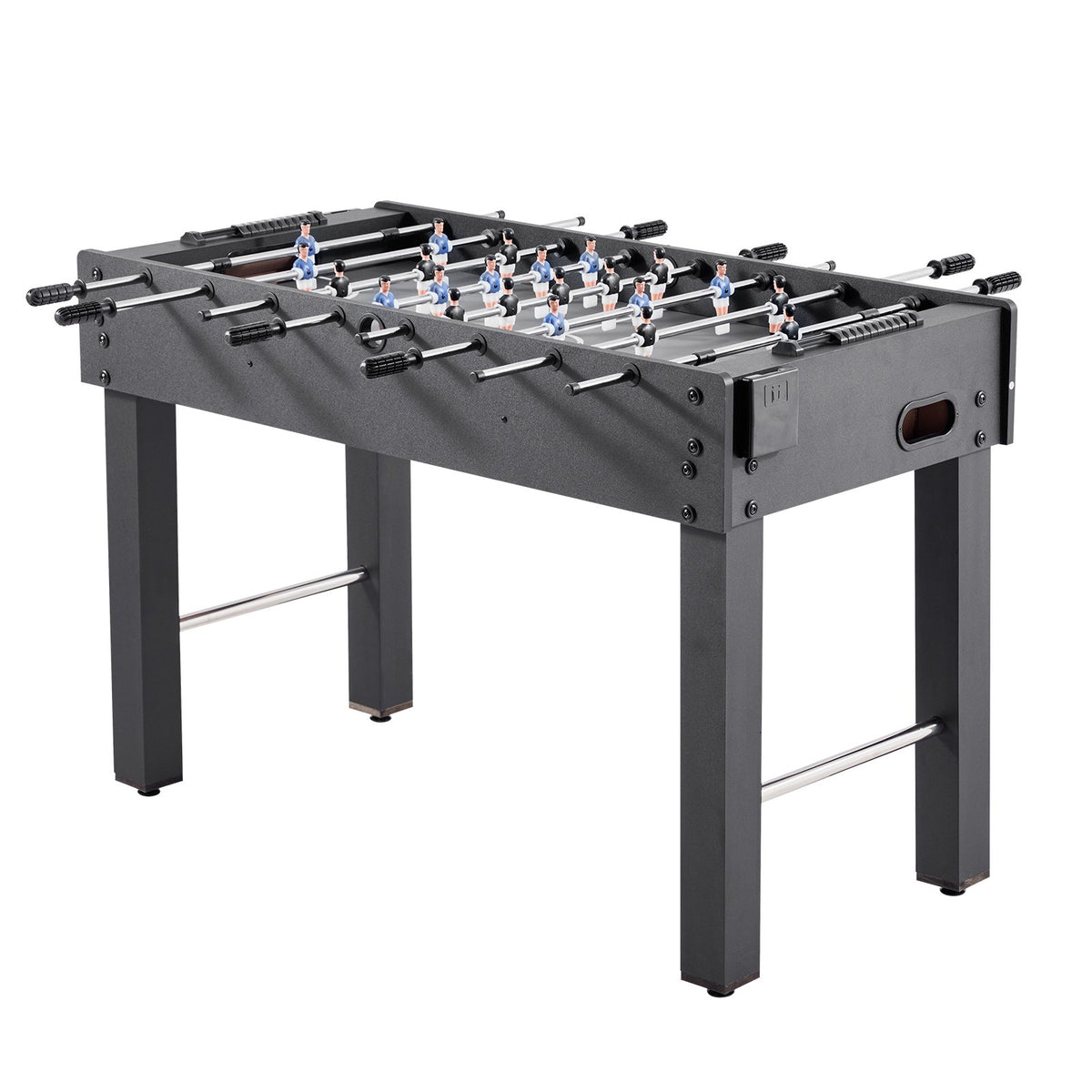 Foosball Table, 121 cm Standard Size Table, Indoor Full Size Foosball Tables for Home, Family, and Game Room, V952-ZZKZQZ48YCHSUEDA6003V0