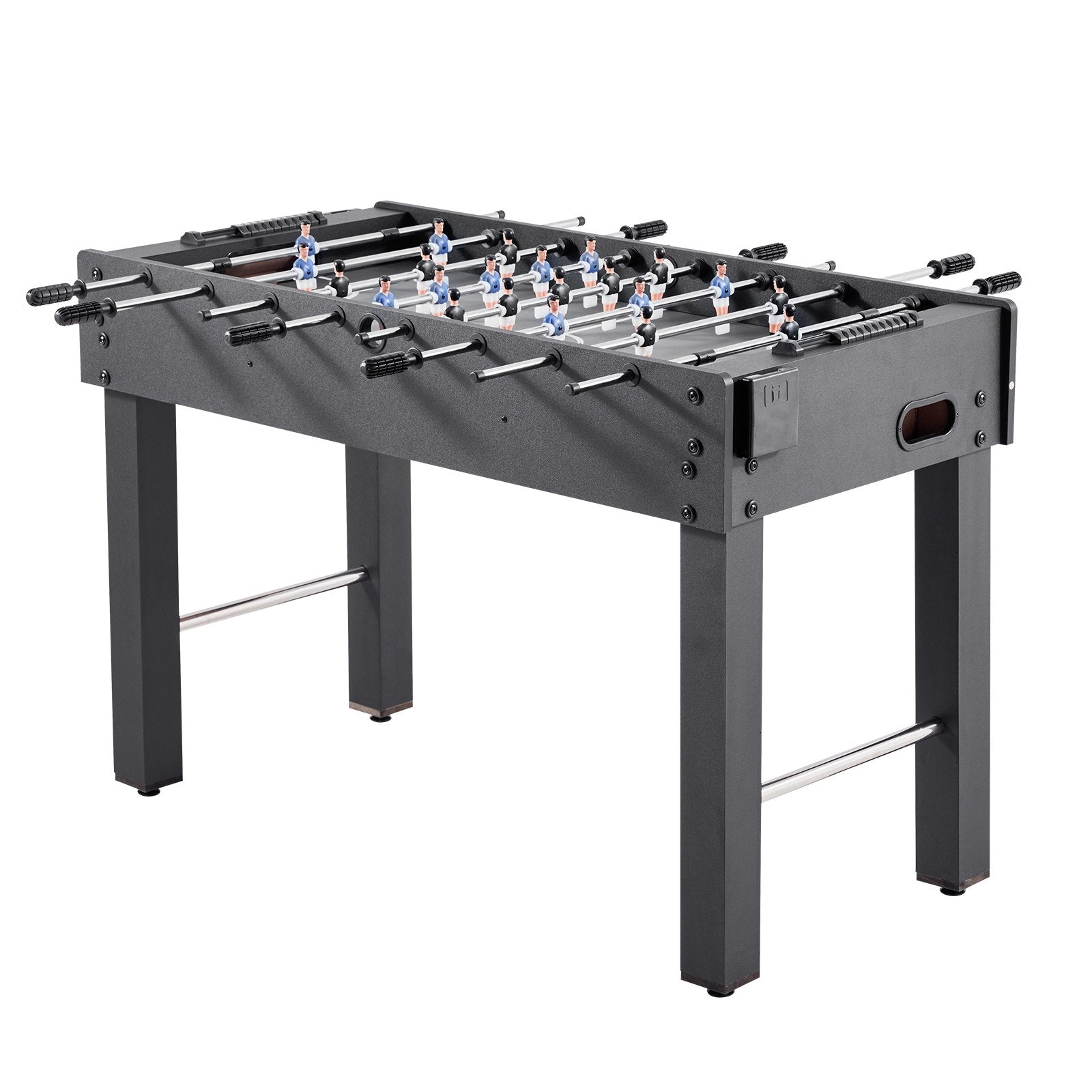 Foosball Table, 121 cm Standard Size Table, Indoor Full Size Foosball Tables for Home, Family, and Game Room, V952-ZZKZQZ48YCHSUEDA6003V0