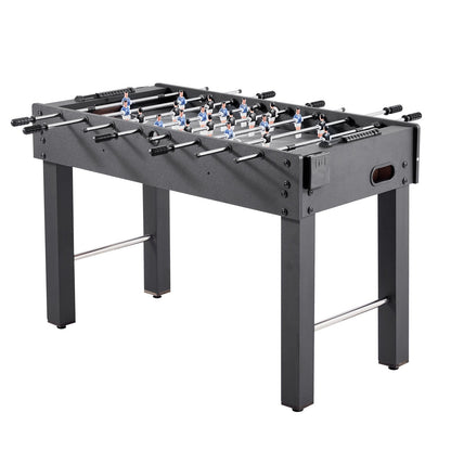 Foosball Table, 121 cm Standard Size Table, Indoor Full Size Foosball Tables for Home, Family, and Game Room, V952-ZZKZQZ48YCHSUEDA6003V0
