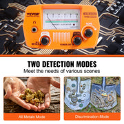 Metal Detector for Adults & Kids, 8", Professional Adjustable Higher Accuracy Gold Detector, IP68 Waterproof V952-ZZSJSTCQY82109C07V0