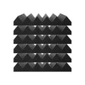 Acoustic Foam Panels 24 Pack 12 x 12 x 2 in Adhesive for Wall Ceiling V952-ZZSPMBHSL12W4C53ZV0