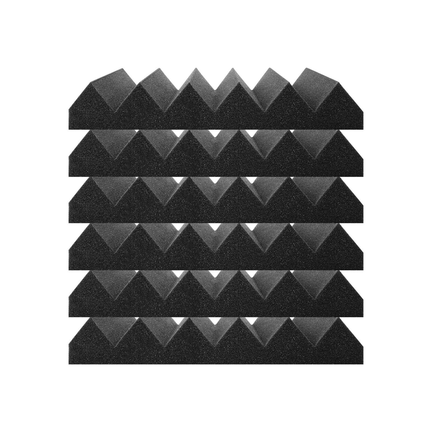 Acoustic Foam Panels 24 Pack 12 x 12 x 2 in Adhesive for Wall Ceiling V952-ZZSPMBHSL12W4C53ZV0