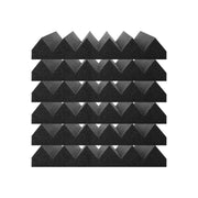Acoustic Foam Panels 24 Pack 12 x 12 x 2 in Adhesive for Wall Ceiling V952-ZZSPMBHSL12W4C53ZV0