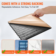 Acoustic Foam Panels 48 Pack 12 x 12 x 1 in Adhesive for Wall Ceiling V952-ZZSPMBHSL12W5Y37FV0