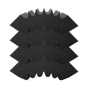 Acoustic Foam Panels 4 Pack 16.5 x 6.3 x 12 in Adhesive for Wall Ceiling V952-ZZSPMBHSL165BV9YJV0