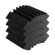 Acoustic Foam Panels 4 Pack 16.5 x 6.3 x 12 in Adhesive for Wall Ceiling V952-ZZSPMBHSL165BV9YJV0