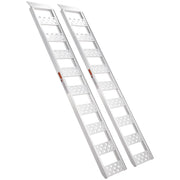 Aluminum Ramps, 1250lbs, Straight Ramp with Treads and Load Straps, Portable Loading Ramp for Motorcycles, V952-ZZZ1250781222PF5MV0