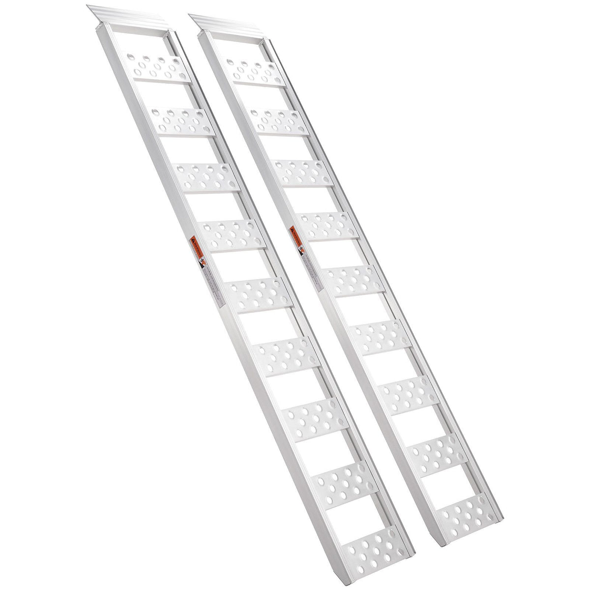 Aluminum Ramps, 1250lbs, Straight Ramp with Treads and Load Straps, Portable Loading Ramp for Motorcycles, V952-ZZZ1250781222PF5MV0