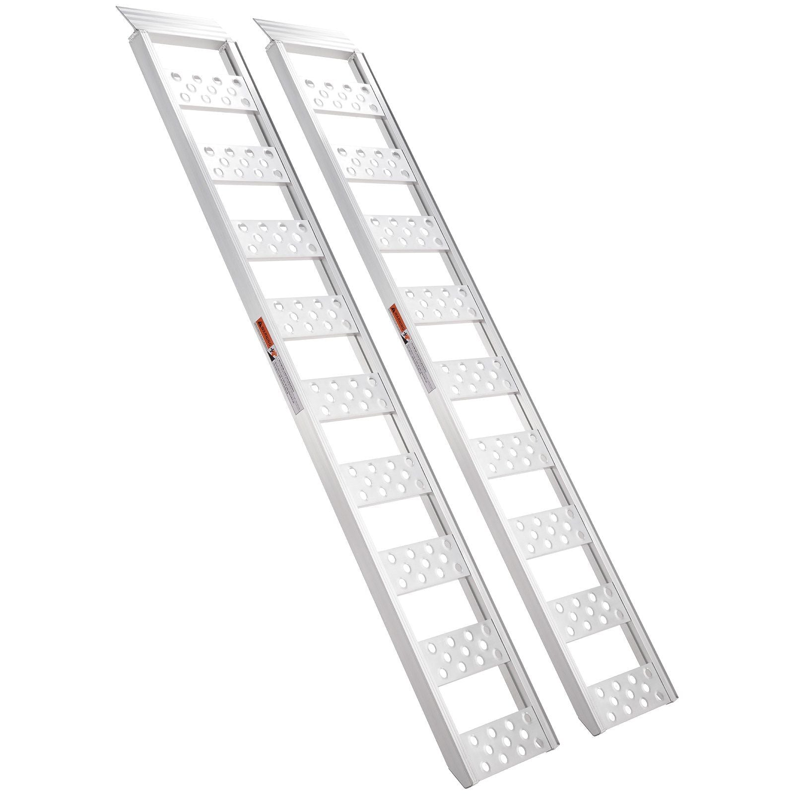 Aluminum Ramps, 1250lbs, Straight Ramp with Treads and Load Straps, Portable Loading Ramp for Motorcycles, V952-ZZZ1250781222PF5MV0