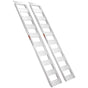 Aluminum Ramps, 1250lbs, Straight Ramp with Treads and Load Straps, Portable Loading Ramp for Motorcycles, V952-ZZZ1250781222PF5MV0