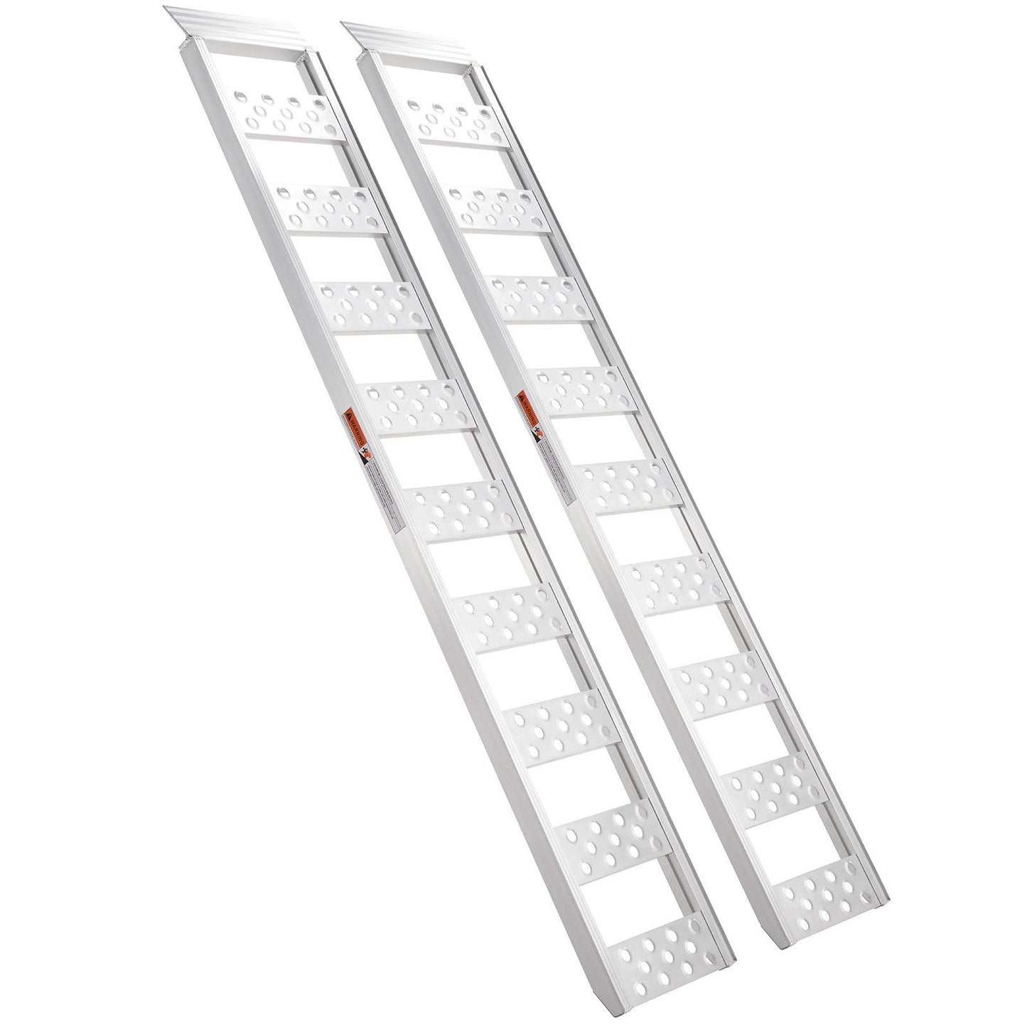 Aluminum Ramps, 1250lbs, Straight Ramp with Treads and Load Straps, Portable Loading Ramp for Motorcycles, V952-ZZZ1250781222PF5MV0