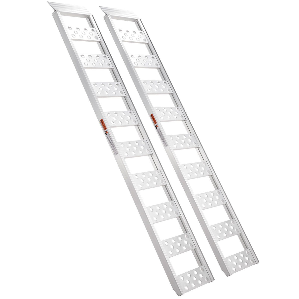 Aluminum Ramps, 1250lbs, Straight Ramp with Treads and Load Straps, Portable Loading Ramp for Motorcycles, V952-ZZZ1250781222PF5MV0