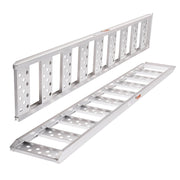 Aluminum Ramps, 1250lbs, Straight Ramp with Treads and Load Straps, Portable Loading Ramp for Motorcycles, V952-ZZZ1250781222PF5MV0