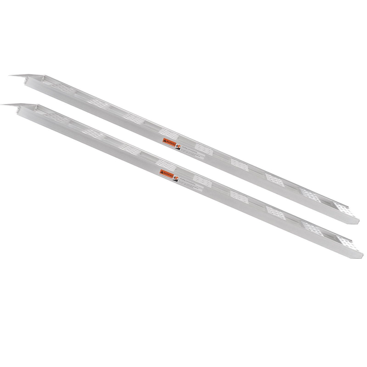 Aluminum Ramps, 1250lbs, Straight Ramp with Treads and Load Straps, Portable Loading Ramp for Motorcycles, V952-ZZZ1250781222PF5MV0